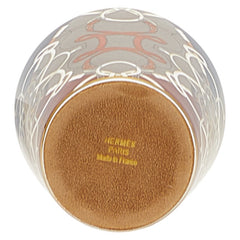 エルメス Eperon d'or 黄金の拍車 キャンドル カップ タンブラー グレー ホワイト マルチカラー 陶器 レディース HERMES 【中古】