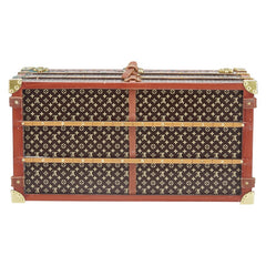 ルイ ヴィトン モノグラム トランク型 ペーパーウェイト M99408 ブラウン マルチカラー ウッド レザー レディース LOUIS VUITTON 【中古】
