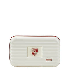 リモワ ×ポルシェ ポーチ アメニティケース ホワイト レッド プラスチック レディース RIMOWA 【中古】