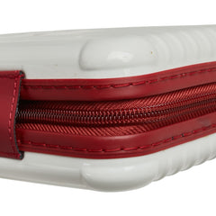 リモワ ×ポルシェ ポーチ アメニティケース ホワイト レッド プラスチック レディース RIMOWA 【中古】