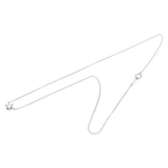 Pt900 プラチナ Pt850 プラチナ ダイヤ0.312ct プチ ネックレス レディース 【中古】