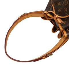 ルイ ヴィトン モノグラム ノエ ワンショルダーバッグ M42224 ブラウン PVC レザー レディース LOUIS VUITTON 【中古】