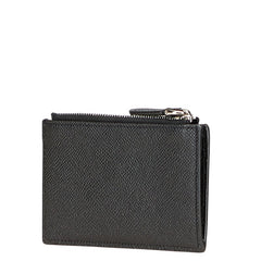バーバリー ロゴ フラグメントケース カードケース ブラック レザー レディース BURBERRY 【中古】