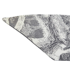 ディオール ミッツァ トワル ドゥ ジュイ スカーフ グレー ホワイト シルク レディース Dior 【中古】