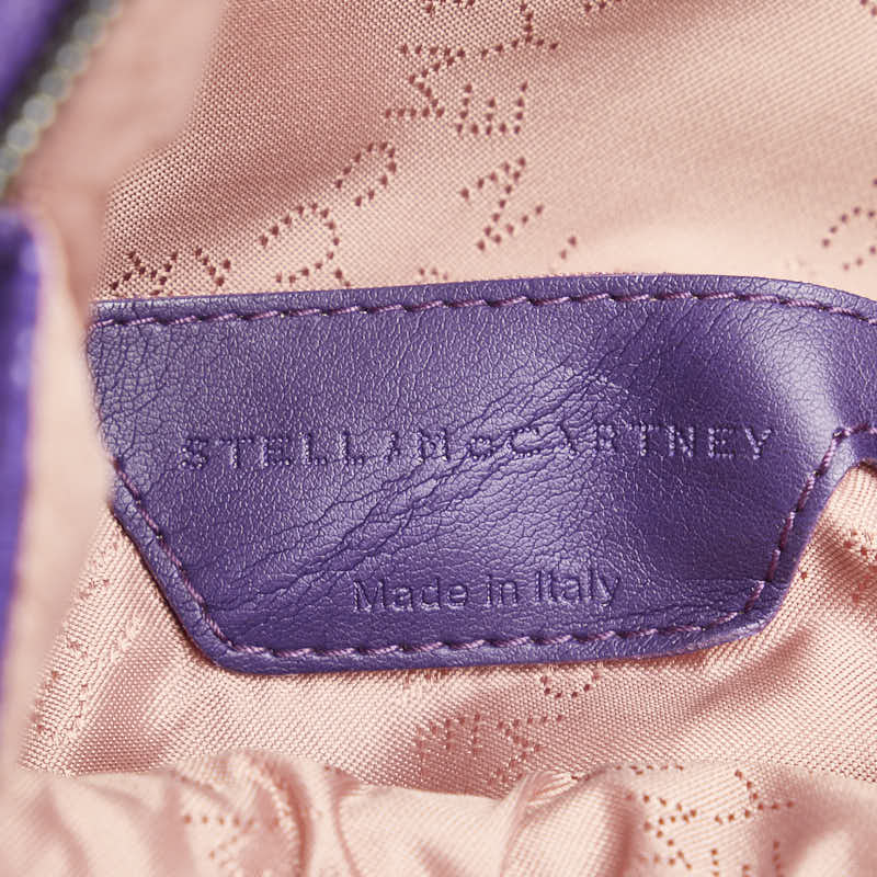 ステラマッカートニー リュック バックパック パープル ポリエステル レザー レディース Stella McCartney 【中古】