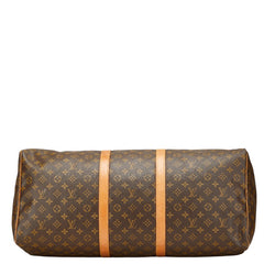 ルイ ヴィトン モノグラム キーポル60 ボストンバッグ トラベルバッグ M41422 ブラウン PVC レザー レディース LOUIS VUITTON 【中古】