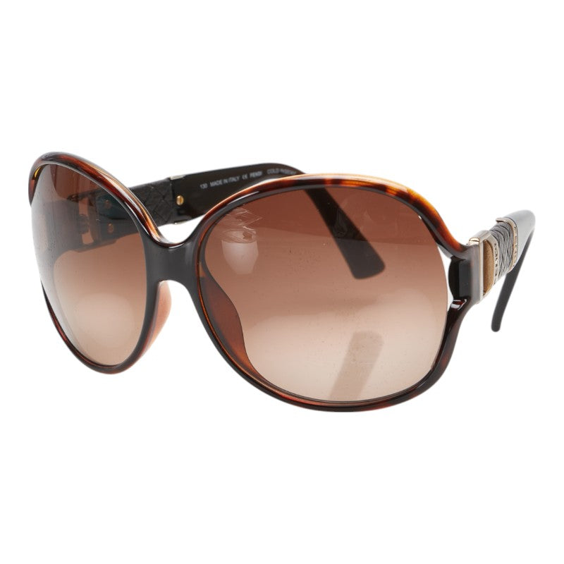 フェンディ サングラス FS488K ブラウン プラスチック レディース FENDI 【中古】