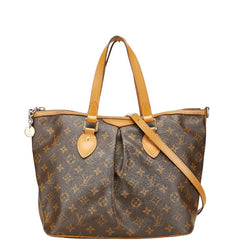 ルイ ヴィトン モノグラム　 パレルモPM トートバッグ ワンショルダーバッグ 2WAY M40145 ブラウン PVC レザー レディース LOUIS VUITTON 【中古】