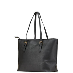 マイケルコース ジェットセット トートバッグ ブラック レザー レディース Michael Kors 【中古】