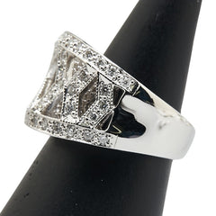 Pt900 プラチナ ダイヤ1.00ct リング 指輪 レディース 12.5号 【中古】