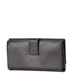 グッチ インターロッキングG 長財布 131864 ブラック グリーン レザー レディース GUCCI 【中古】