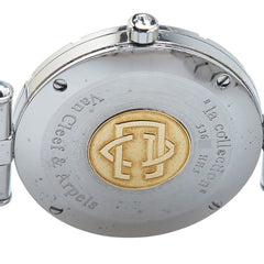 ヴァンクリーフ＆アーペル ラ コレクション 腕時計 クオーツ シルバー文字盤 ステンレススチール レディース Van Cleef & Arpels 【中古】