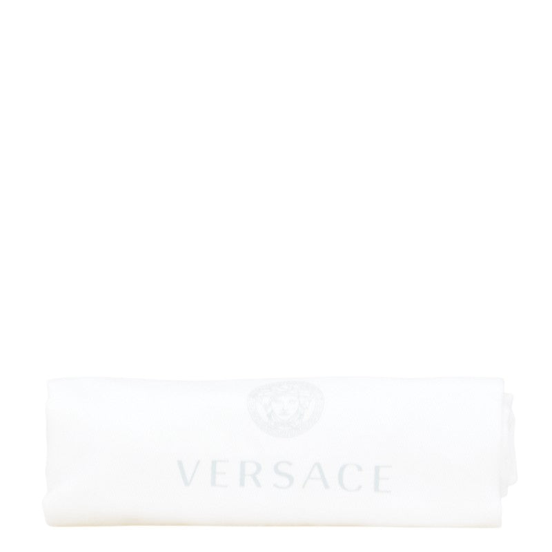 ヴェルサーチェ メデューサ クラッチバッグ セカンドバッグ ライトグリーン レザー レディース VERSACE 【中古】