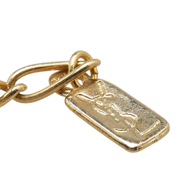 サンローラン ネックレス ゴールド メッキ レディース SAINT LAURENT 【中古】