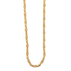 サンローラン チェーンネックレス ゴールド メッキ レディース SAINT LAURENT 【中古】