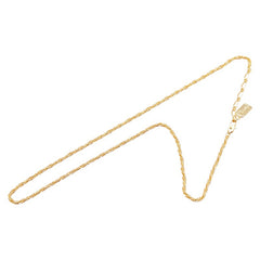 サンローラン チェーンネックレス ゴールド メッキ レディース SAINT LAURENT 【中古】