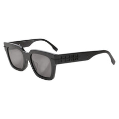 フェンディ ロゴ サングラス FE40078F ブラック プラスチック レディース FENDI 【中古】