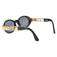 ヴェルサーチェ メデューサ サングラス MOD.486 COL.852 ブラック プラスチック メッキ レディース VERSACE 【中古】