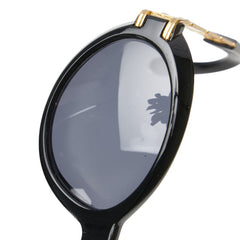 ヴェルサーチェ メデューサ サングラス MOD.486 COL.852 ブラック プラスチック メッキ レディース VERSACE 【中古】