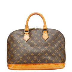 ルイ ヴィトン モノグラム アルマPM ハンドバッグ M51130 ブラウン PVC レザー レディース LOUIS VUITTON 【中古】