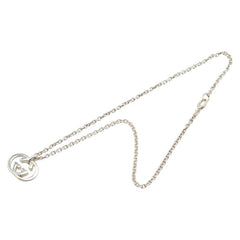 グッチ インターロッキングG ネックレス 190484 J8400 8106 SV925 シルバー レディース GUCCI 【中古】