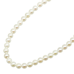 Silver シルバー アコヤパール5.5～6mm ネックレス レディース 【中古】