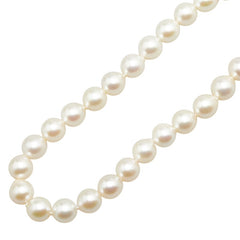 シルバー アコヤパール6.5～7mm ネックレス レディース 【中古】