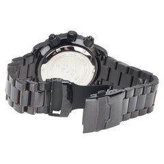 フルボ 腕時計 FS401 クオーツ ブラック文字盤 ステンレススチール メンズ Furbo 【中古】