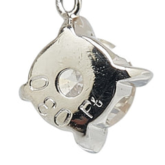 Pt プラチナ 白蝶真珠12.1ｍｍ ダイヤ0.30ct 1P タイピン メンズ 【中古】