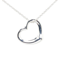 ティファニー エルサ ペレッティ オープンハート ネックレス SV925 シルバー レディース TIFFANY&Co. 【中古】