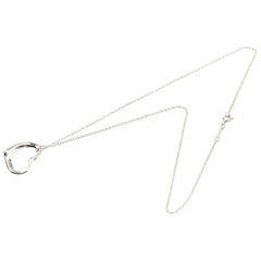 ティファニー エルサ ペレッティ オープンハート ネックレス SV925 シルバー レディース TIFFANY&Co. 【中古】