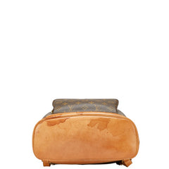 ルイ ヴィトン モノグラム モンスリGM リュック バックパック M51135 ブラウン PVC レザー レディース LOUIS VUITTON 【中古】