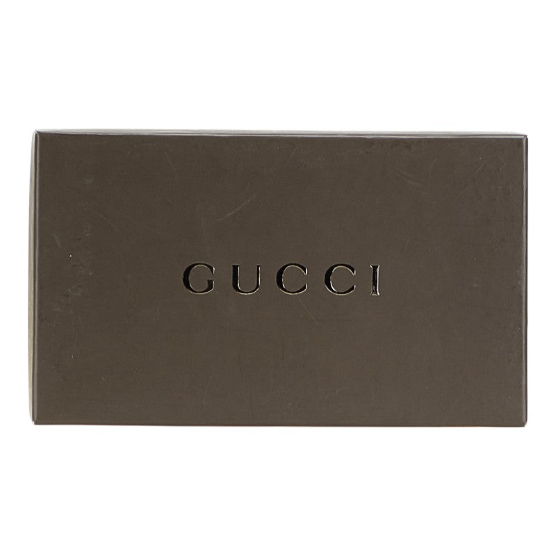 グッチ GGキャンバス 長財布 035 2888 ブラック キャンバス レザー レディース GUCCI 【中古】