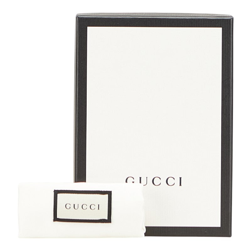 グッチ ロゴ コインケース 547597 ブラック レザー レディース GUCCI 【中古】