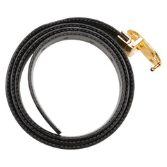 ディオール ベルト ブラック ゴールド レザー レディース Dior 【中古】