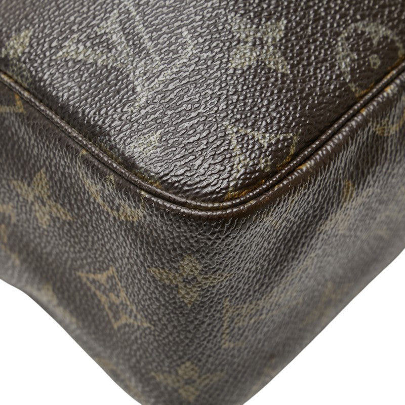 ルイ ヴィトン モノグラム トゥルーストワレット 28 セカンドバッグ クラッチバッグ M47522 ブラウン PVC レディース LOUIS VUITTON 【中古】