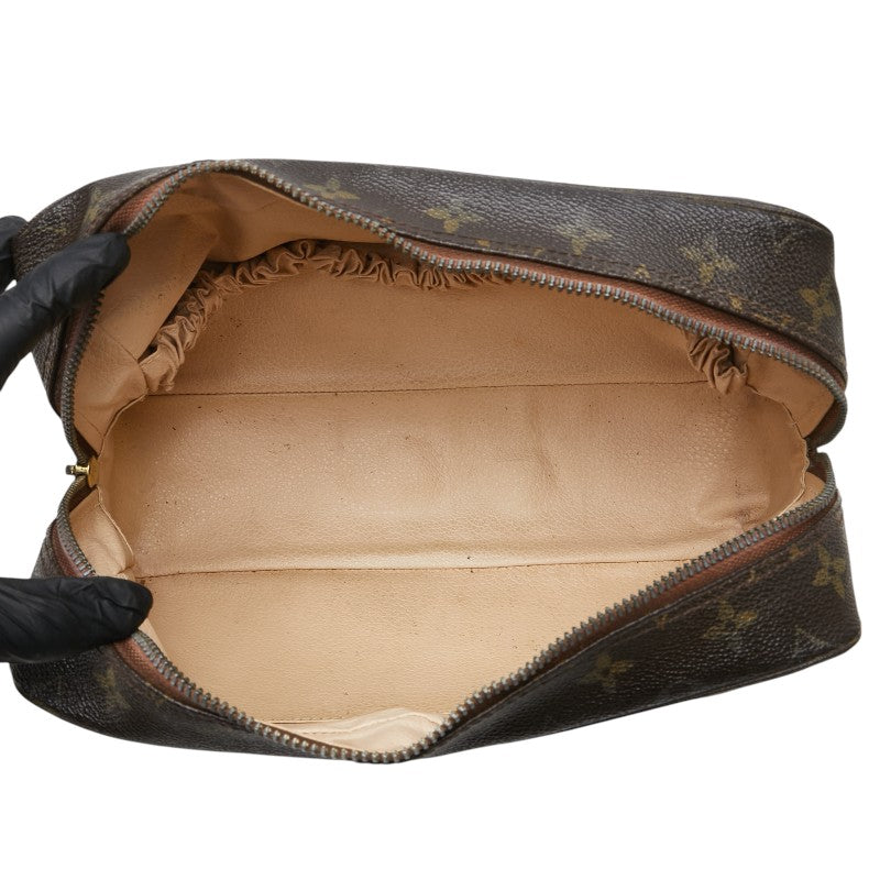 ルイ ヴィトン モノグラム トゥルーストワレット 28 セカンドバッグ クラッチバッグ M47522 ブラウン PVC レディース LOUIS VUITTON 【中古】