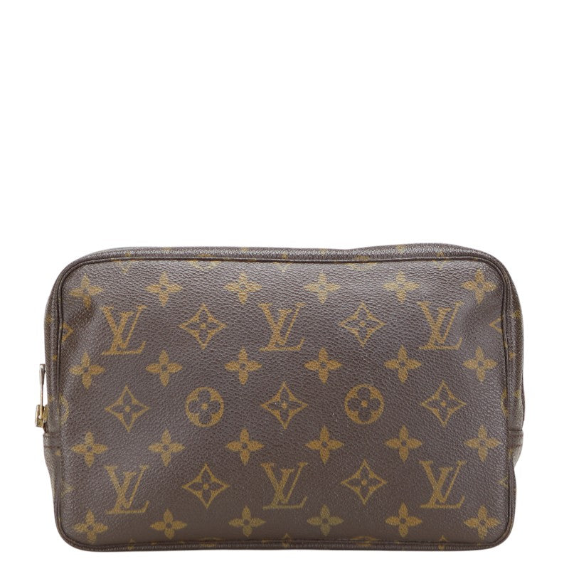 ルイ ヴィトン モノグラム トゥルース トワレット23 セカンドバッグ クラッチバッグ M47524 ブラウン PVC レディース LOUIS VUITTON 【中古】
