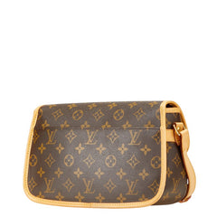 ルイ ヴィトン モノグラム ソローニュ ショルダーバッグ M42250 ブラウン PVC レザー レディース LOUIS VUITTON 【中古】