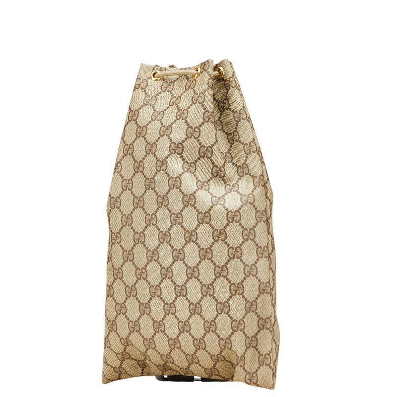 グッチ GGスプリーム オールドグッチ クラッチバッグ 97.19.303 ブラウン PVC レザー レディース GUCCI 【中古】