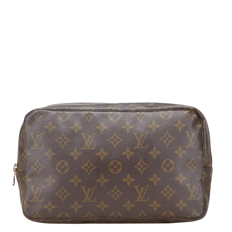 ルイ ヴィトン モノグラム トゥルーストワレット 28 セカンドバッグ クラッチバッグ M47522 ブラウン PVC レディース LOUIS VUITTON 【中古】