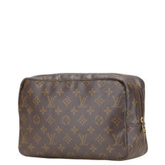 ルイ ヴィトン モノグラム トゥルーストワレット 28 セカンドバッグ クラッチバッグ M47522 ブラウン PVC レディース LOUIS VUITTON 【中古】