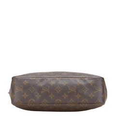 ルイ ヴィトン モノグラム トゥルーストワレット 28 セカンドバッグ クラッチバッグ M47522 ブラウン PVC レディース LOUIS VUITTON 【中古】