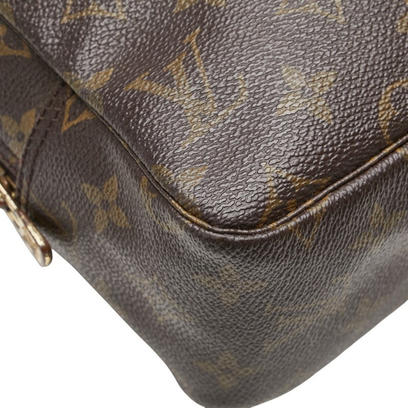 ルイ ヴィトン モノグラム トゥルーストワレット 28 セカンドバッグ クラッチバッグ M47522 ブラウン PVC レディース LOUIS VUITTON 【中古】