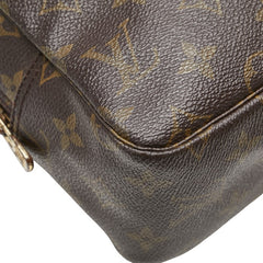 ルイ ヴィトン モノグラム トゥルーストワレット 28 セカンドバッグ クラッチバッグ M47522 ブラウン PVC レディース LOUIS VUITTON 【中古】