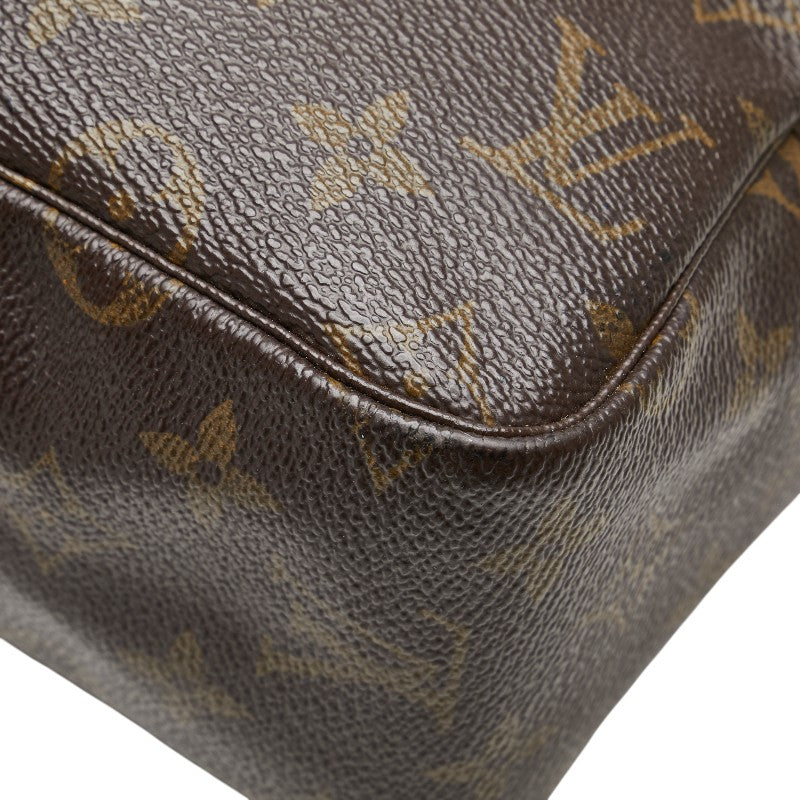 ルイ ヴィトン モノグラム トゥルーストワレット 28 セカンドバッグ クラッチバッグ M47522 ブラウン PVC レディース LOUIS VUITTON 【中古】