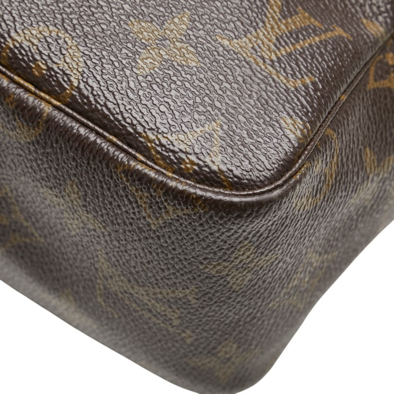 ルイ ヴィトン モノグラム トゥルーストワレット 28 セカンドバッグ クラッチバッグ M47522 ブラウン PVC レディース LOUIS VUITTON 【中古】