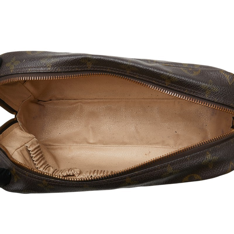 ルイ ヴィトン モノグラム トゥルーストワレット 28 セカンドバッグ クラッチバッグ M47522 ブラウン PVC レディース LOUIS VUITTON 【中古】