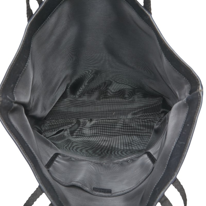 グッチ Gロゴ トートバッグ 123439 ブラック キャンバス メンズ GUCCI 【中古】