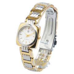 ジバンシー 腕時計 クオーツ ホワイト文字盤 ステンレススチール レディース Givenchy 【中古】